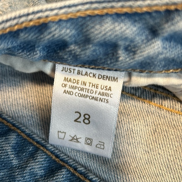 JUST BLACK DENIM JEANS - Picture 6 of 6
